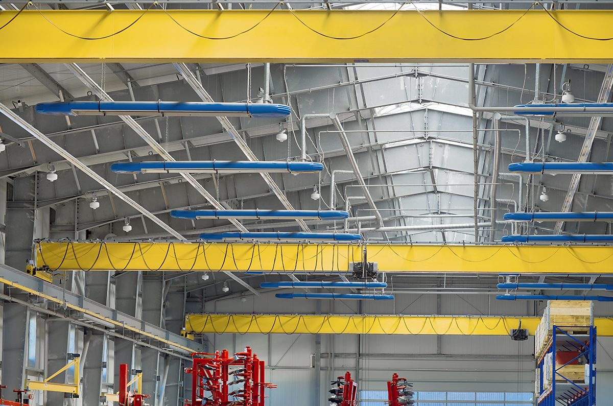 custom fabrications overhead crane beams