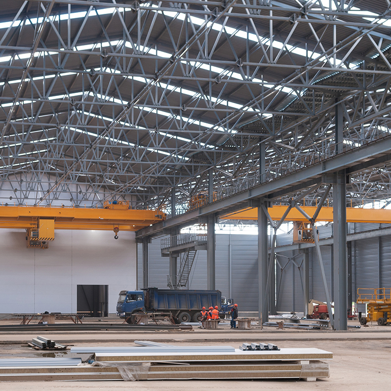 custom fabrications, overhead crane beams